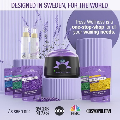 Tress Wellness Waxing Kit - Easy to Use- for Sensitive Skin With Digital Display - Picture 5 of 6