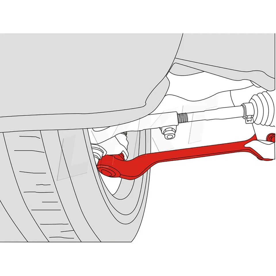 LYKT 2pcs Adjustable Front Camber Kit for BMW 525i 01-03/530i 01-03/528i 97-00 Foto 2 de 4