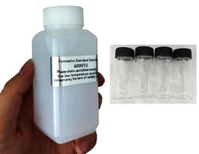 4 Sample Bottles   with Turbidity Meter Calibration Solution 400NTU 100ml