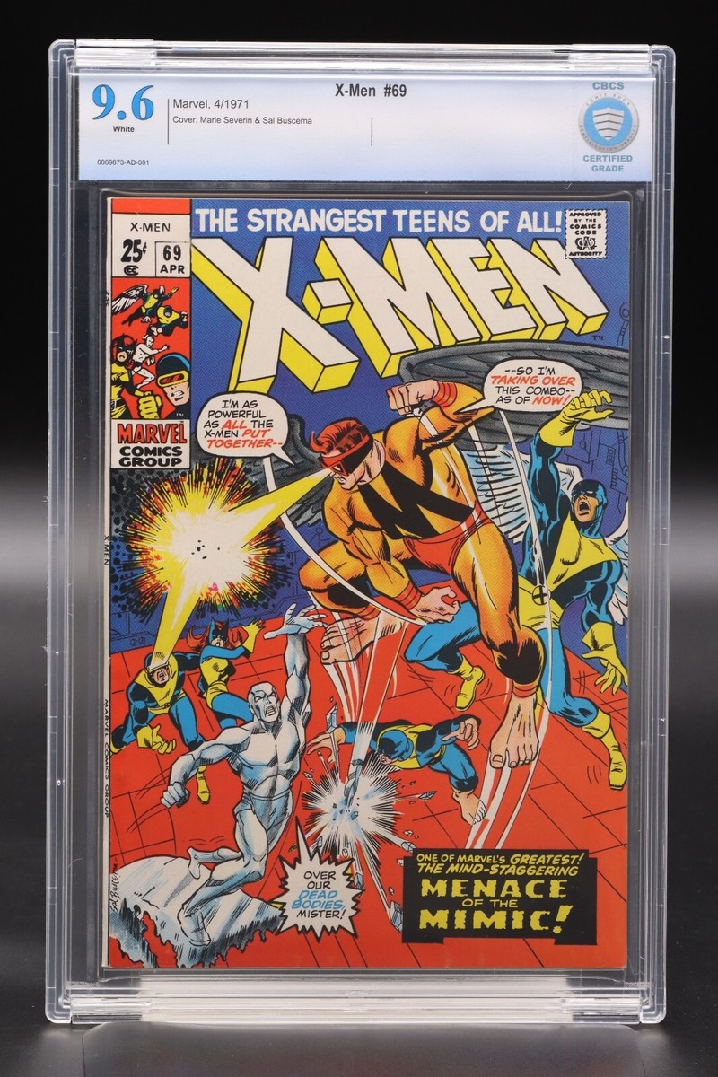 X-men #69  1971年出版　アメコミリーフ・ヴィンテージ X-men #69 1971年出版アメコミリーフ・ヴィンテージ
