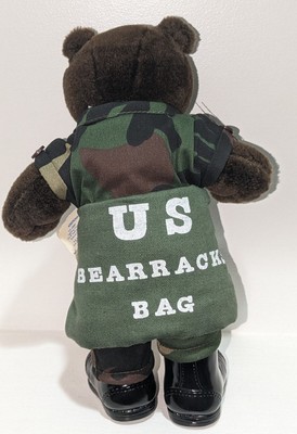 Vintage Bear Forces Of America 1-1875A US Army BDU Camo 10” Teddy 