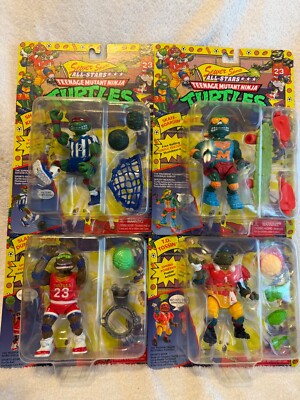 Playmates Toys Teenage Mutant Ninja Turtles - Sewer Sports 4 pack