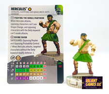 Marvel Heroclix Hercules #023 con juego de cartas Black Panther