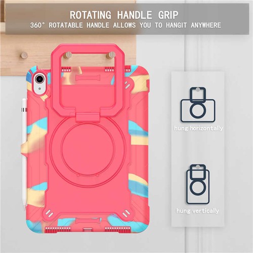Für iPad 11/10. Gen 10,9" 2025 stoßfeste Panzerung 360° drehbarer Ständer Hülle Cover - Bild 104 von 116