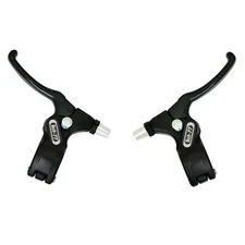 DIA-COMPE 182s-2 Tech77 w/ Thumb-lock Stopper Brake Lever Set , Black
