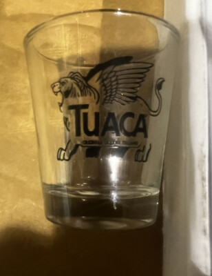 SET OF 6 Tuaca Liqueur Shot Glass, REAL GLASS | eBay