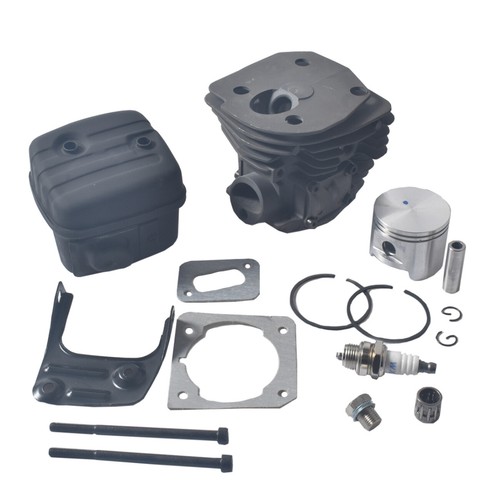 Nikasil Cylinder Piston Muffler Kit For Jonsered CS2150 CS2152 45MM Big Bore Saw - Bild 1 von 4