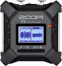 ZOOM   F3   Field Recorder  2 Channel  W/Box