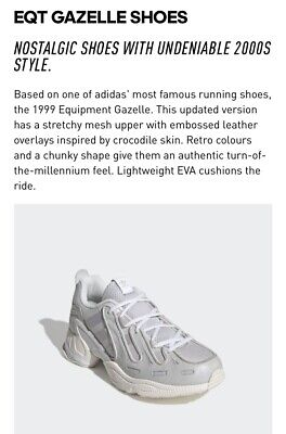 New Size M5/W6.5 Adidas Original EQT Gazelle Crocodile New Size M5/W6.5 Adidas Original EQT Gazelle Crocodile