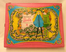 VINTAGE 1968 THE WORLD OF BARBIE DOUBLE DOLL CASE 1007 MATTEL PINK