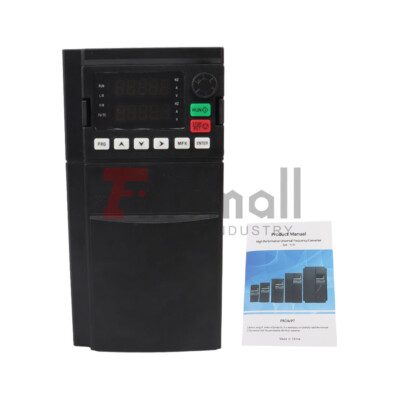 5.5KW 220V Variable Frequency Drive 7.5HP AC 1-3 Phase Converter VFD ...