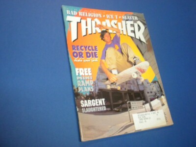 Thrasher magazine 1992 January スケートボード Skateboard Magazine Archive: Thrasher January 1992