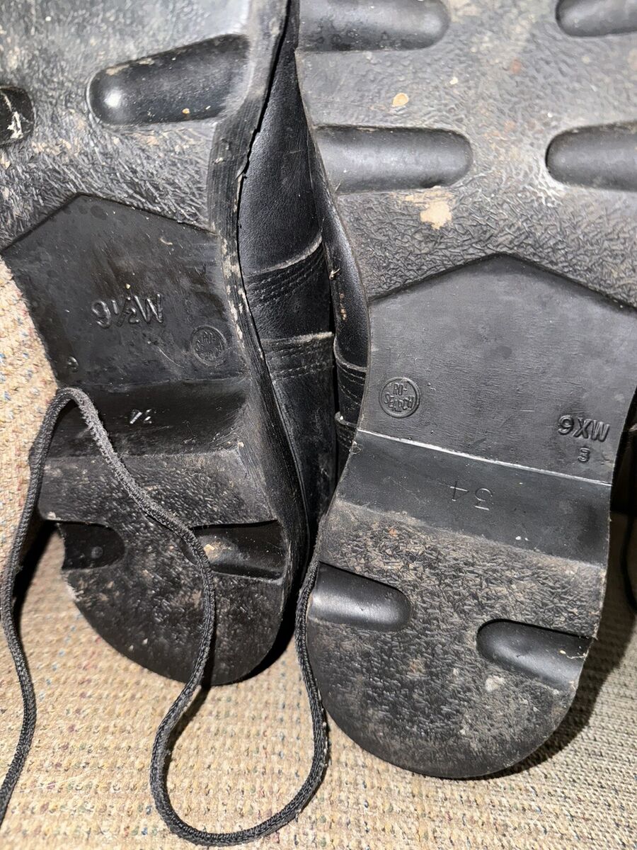 Vintage 1997 Combat Boots Men Black US Army Military 9 1/2 Vintage 1997 Combat Boots Men Black US Army Military 9 1/2