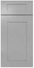 RTA Grey Shaker Kitchen Set 8 cabinets 