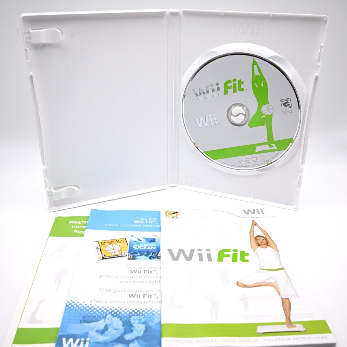 Wii Fit For Nintendo Wii, Complete In Box CIB, Tested and Working