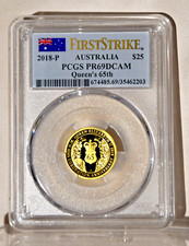 2018-P AUSTRALIA $25 1/4 oz GOLD Coin Queen