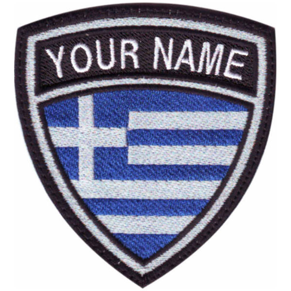 Greece Personalized Crest Embroidered Patch eBay