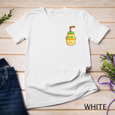 Cute Pocket Banana Milk for Korean and Japan and Kawaii Lover Unisex T-shirt