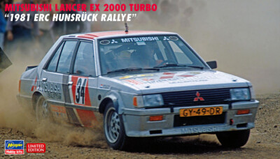 Hasegawa 20526 1/24 Model Car Kit Mitsubishi Lancer EX 2000 Turbo Rally ERC 1981