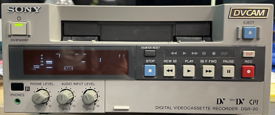 Sony DSR-20 DVCAM MiniDV Tape Player Recorder ~ for PARTS | eBay
