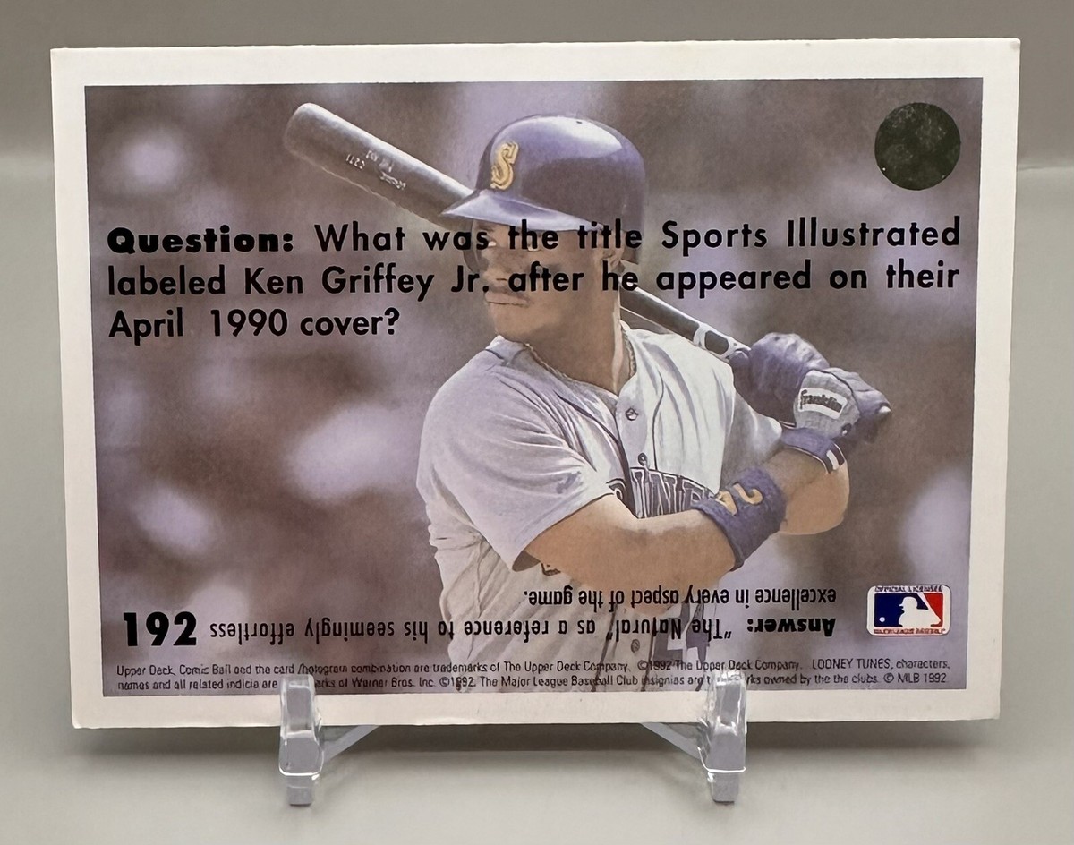 1992 Upper Deck “Seventh Inning Stretch” Ken Griffey Jr. Looney