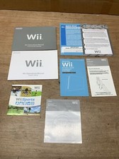 Nintendo Wii Manuals And Inserts Lot