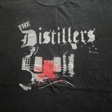 THE DISTILLERS band Tour Concert Unisex Adult Cotton T-Shirt