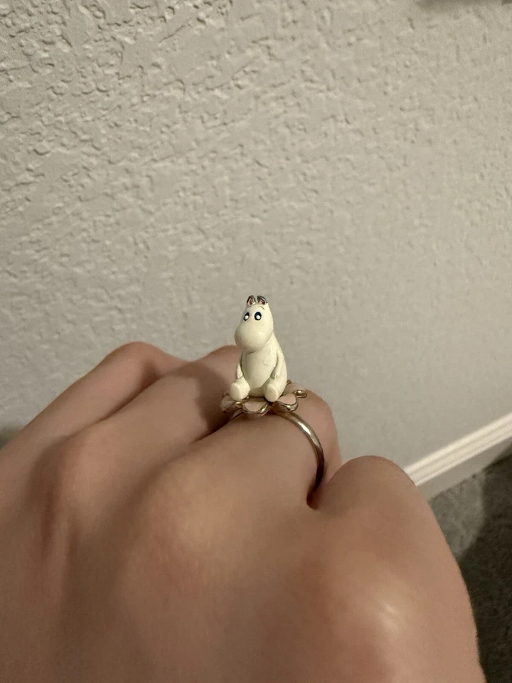 Anillo Moomin plata Foto 2 de 4