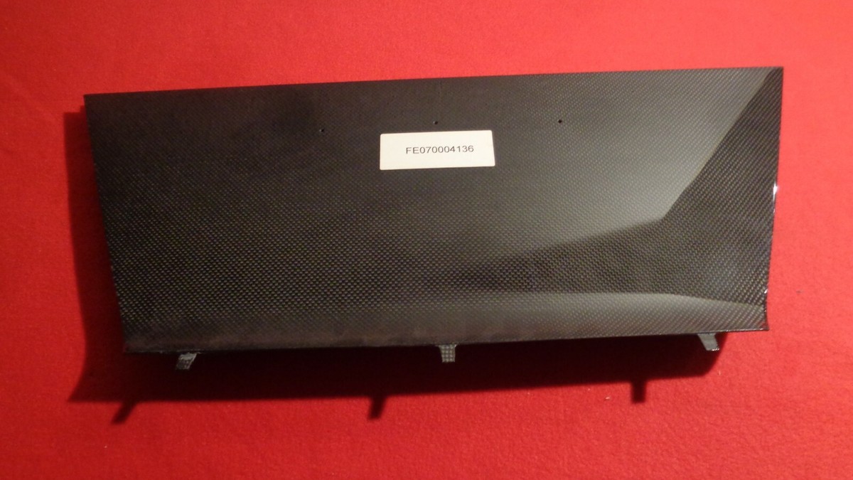 FERRARI 488 GTB CARBON ABDECKUNG HINTEN REAR AERODYNAMIC COVER 