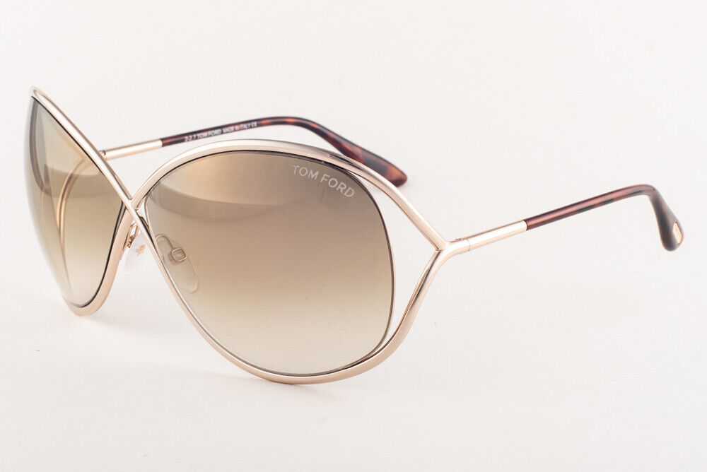 Tom Ford MIRANDA 130 28G Rose Gold / Brown Gradient Tom Ford MIRANDA 130 28G Rose Gold / Brown Gradient