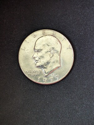 1977 D Ike dollar Clad coin | eBay
