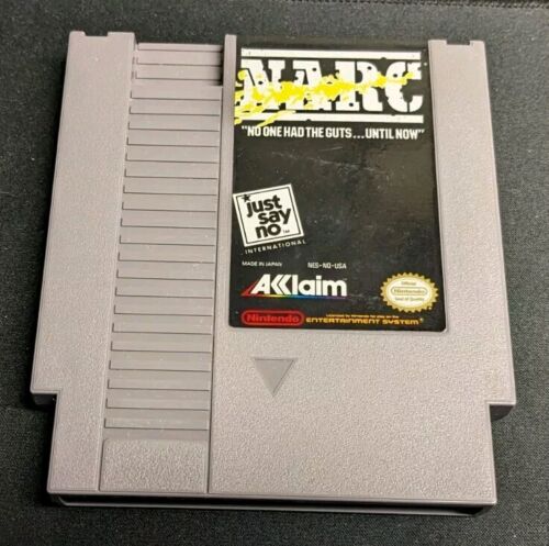 NARC (Nintendo NES, 1990) Authentic | Tested/Working