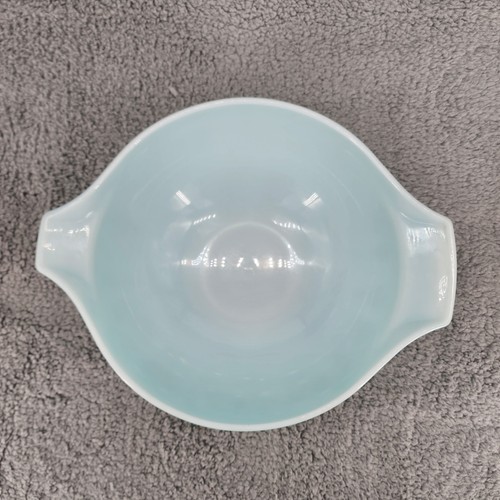 Vintage Pyrex Amish Butterprint 444 Cinderella Mixing Bowl Turquoise 4 QT - Picture 5 of 12