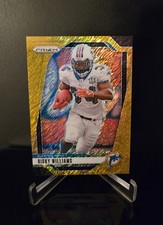 #'d/10 🔥 RICKY WILLIAMS SSP 2024 Panini Prizm Gold Shimmer Variation No. 183 SP