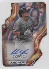 2021 Bowman's Best Heatwave Die-Cut Lava Refractor 17/50 Andrew Vaughn Auto v9t