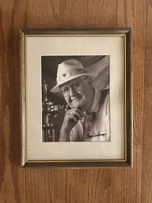 Byron Nelson Autogragh, Photo, Golf Legend, 8x10 Matted And Framed!