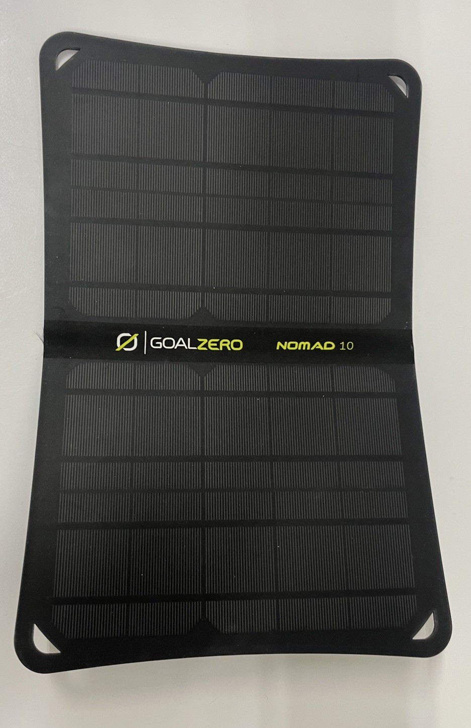 Goal Zero Nomad 10 Solar Panel Backpacking Hiking/Camping Charger 