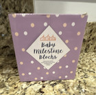 Main Event Baby Monthly Milestone Blocks Set 6 Blocks n Adorable Farmhouse Style — photo 3