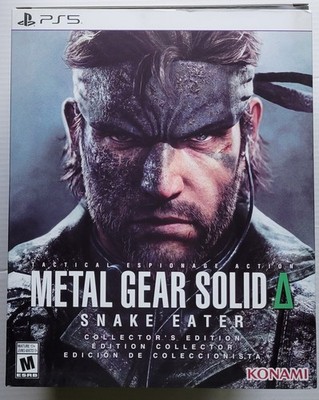 Metal Gear Solid Delta 3 Snake Eater Collector s Edition PS5 USA, IN HAND, NEW!