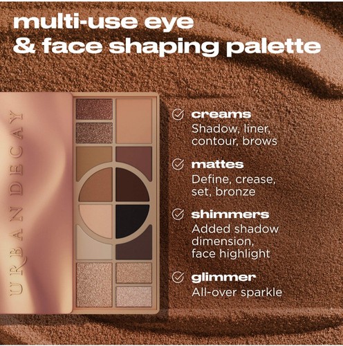 Urban Decay Naked Shaped "Warm" Makeup Palette for Eyes & Face BNIB 💯 Authentic - Picture 5 of 6