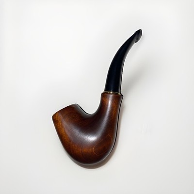 1 Piece Handmade Wooden Smoking Pipe   Natural Wood, Handcrafted, Unique Design