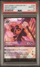 💎PSA 10 LOW CERT FIRST PRINT ENCHANTED MICKEY MOUSE - WAYWARD SORCERER