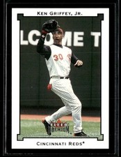 2002 Fleer Premium #3 Ken Griffey, Jr. Baseball Card 3002N