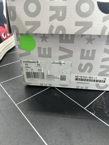 Converse Chuck Taylor All Star High x Comme des Garcons 2015 Size 10 150204C - Picture 7 of 7