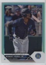2023 Topps Pro Debut Chrome Aqua Refractor 53/75 Robert Perez Jr #PDC-173 12s2