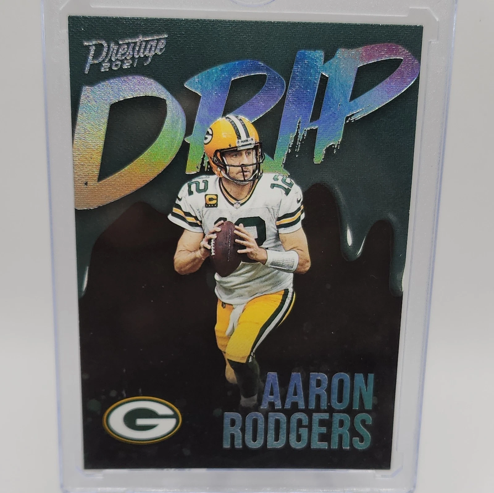 2021 Panini Prestige Aaron Rodgers NFL Drip SSP Case Hit HOF 🏆 🌟 🌟