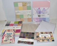 HUGE LOT OF SCRAPBOOKING SUPPLIES- CARDSTOCK- PAPERS-  MUCH MORE  YBV72 