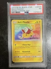 2017 POKEMON SM BLACK STAR PROMO I CHOOSE YOU! #SM108 ASH'S PIKACHU PSA 7