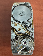 VINTAGE LADIES BULOVA WRISTWATCH MOVEMENT CAL. 3AN NOT RUNNING BAD STAFF