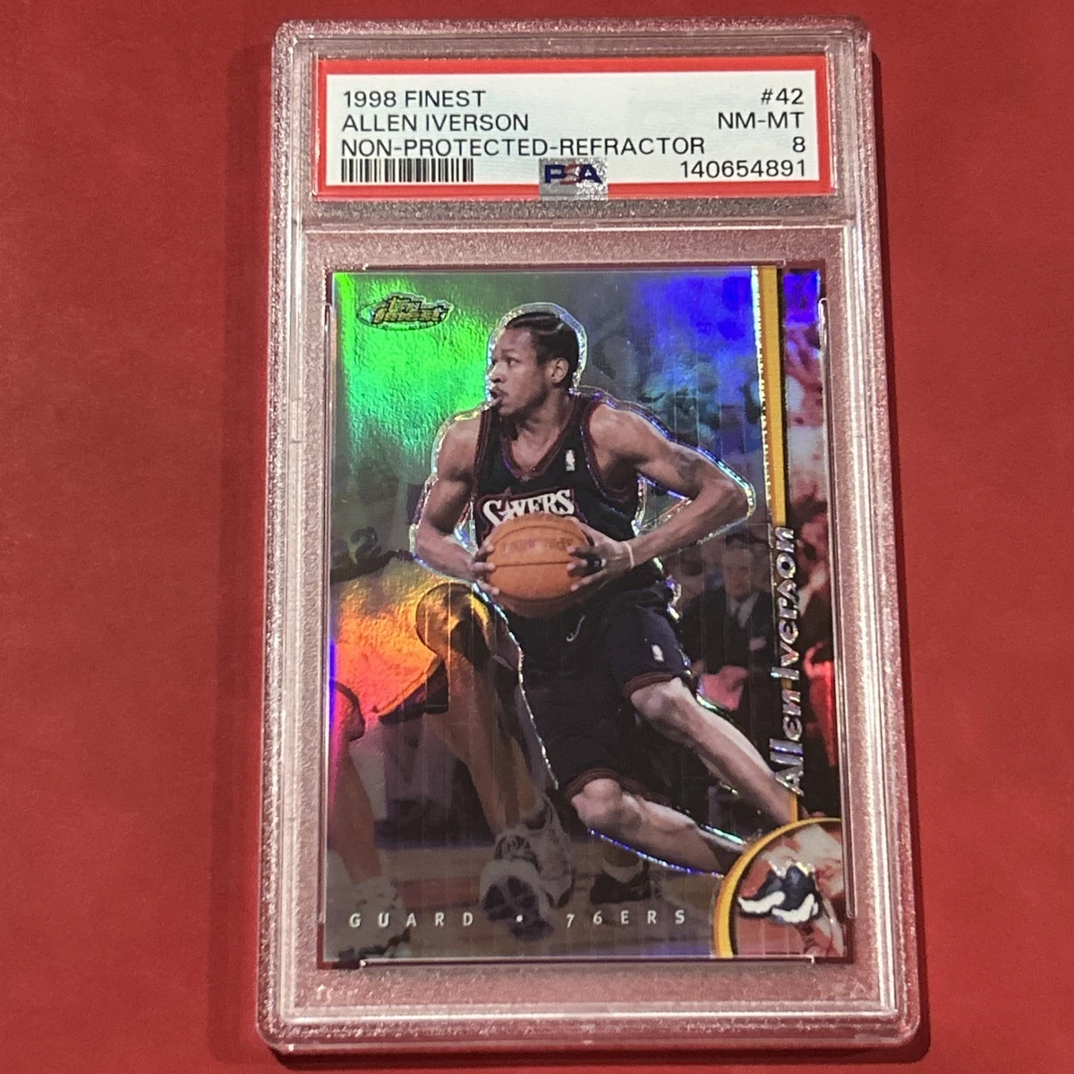 1998-99 Topps Finest - Allen Iverson #42 for sale | eBay